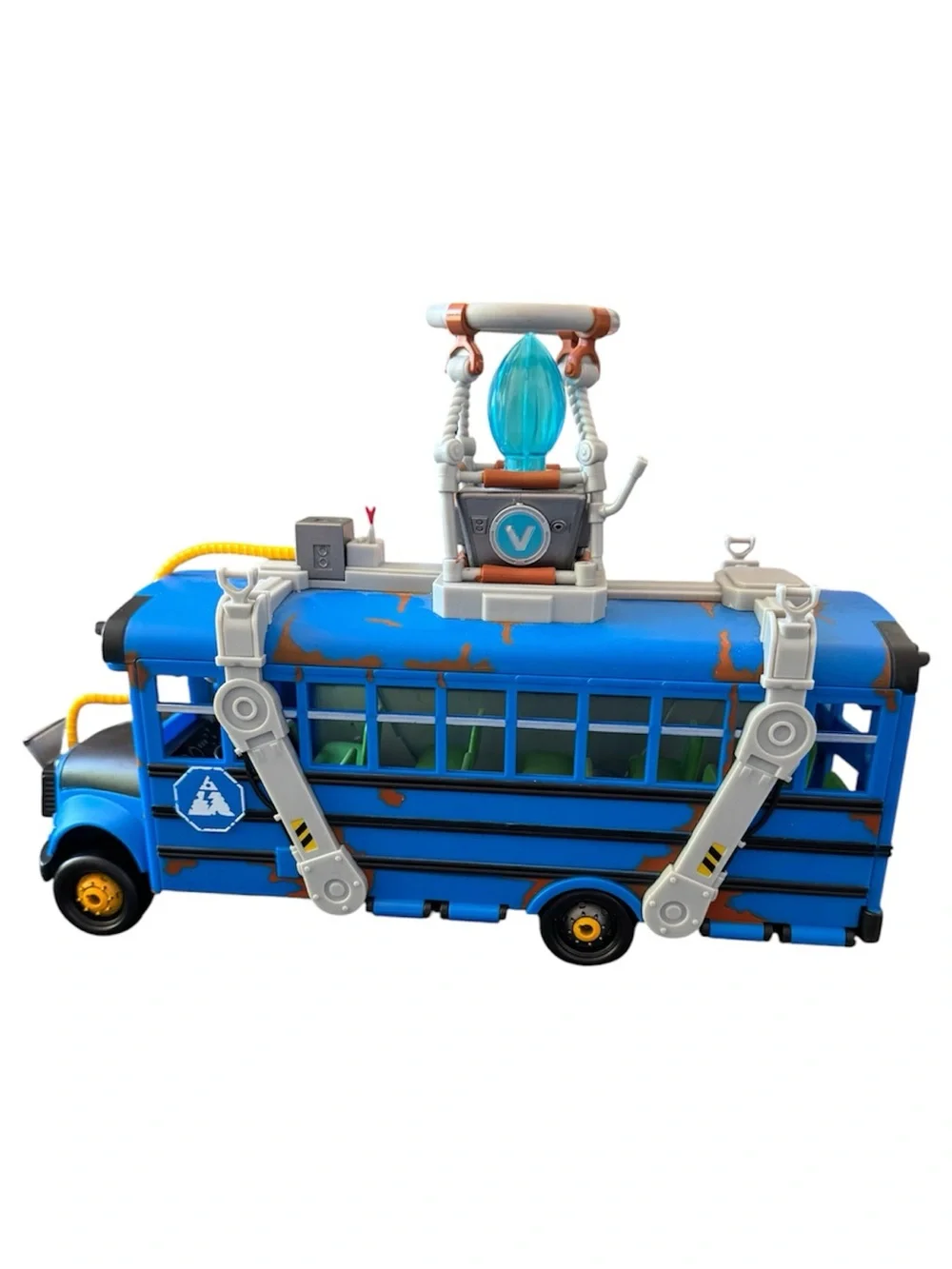 Fortnite Battle Bus Deluxe 14” Includes 4”Jonesy And Tomatohead Figures